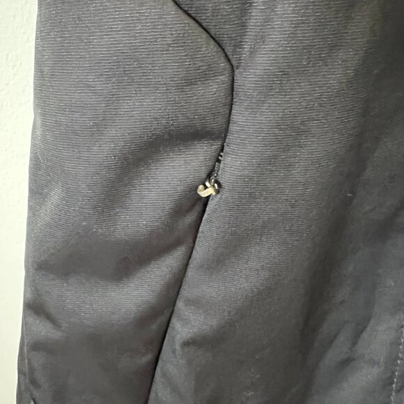 FERA Ski Parka Jacket black sz 16 thermolite insulation rhinestone trim - Picture 7 of 13